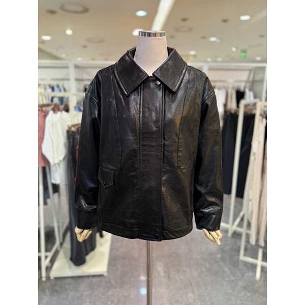 반에이크 포켓 레더 점퍼 VB4XLEMD03Z