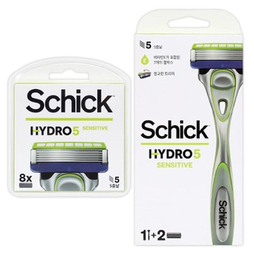 쉬크  하이드로5 베이직 센서티브 + 면도날