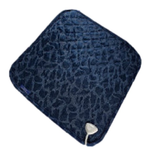 미진에스엠씨 룰루아 네이비 레오파드 전기방석 LU-M301