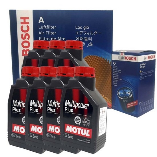 모튤  멀티파워플러스 5W30 7L + 보쉬필터 제네시스 EQ900