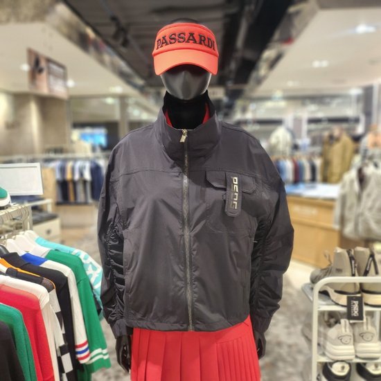 파사디골프 카라 V넥 반팔 니트 P24SWJ704X