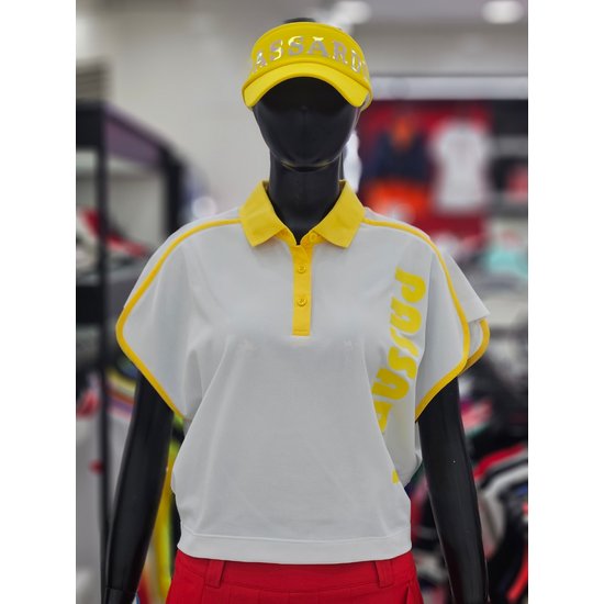 파사디골프 배색랍빠 반팔 티셔츠 P24MTT173M