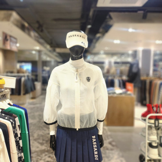 파사디골프 벌룬 소매 블루종 점퍼 P24SWJ703X