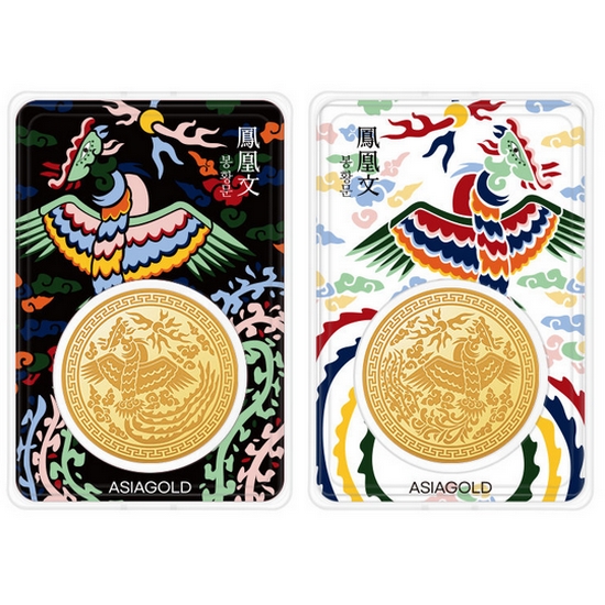 아시아골드  봉황문 골드코인 37.5g