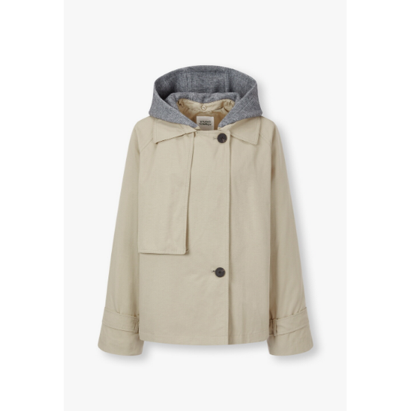 스튜디오톰보이 여성 후드탈부착 트렌치점퍼 9174313976