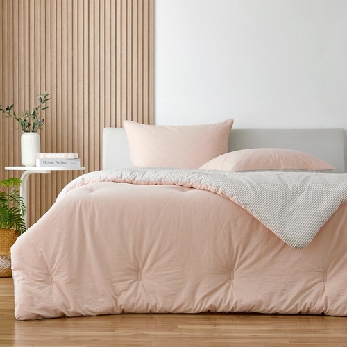 모던하우스 퓨어코튼 더 소프트 60수 고밀도 핑크 차렵이불