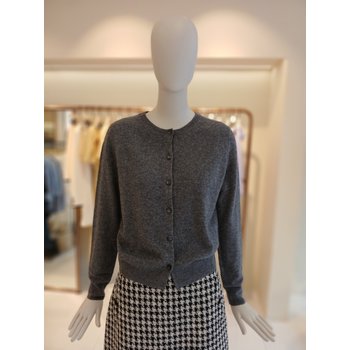 씨씨콜렉트 여성 라운드넥 울 캐시 니트 가디건 E244KSL141