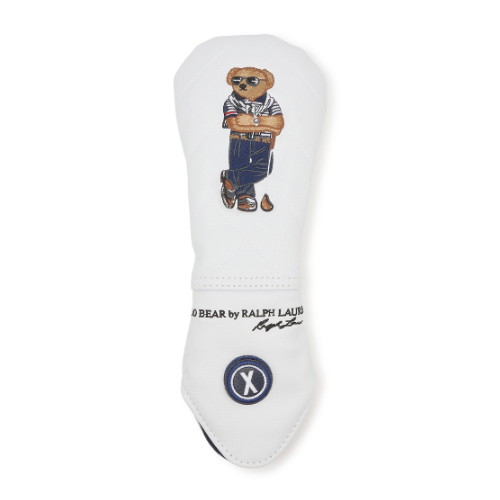 폴로랄프로렌  베어 페어웨이 헤드커버 화이트