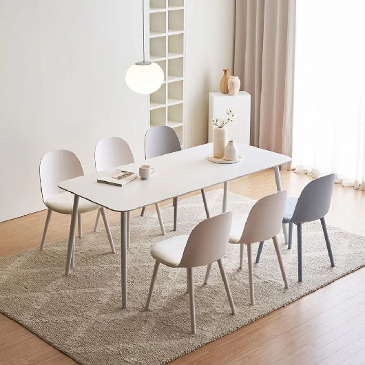 장인가구 벨노아 사각 포세린 세라믹 식탁 1800