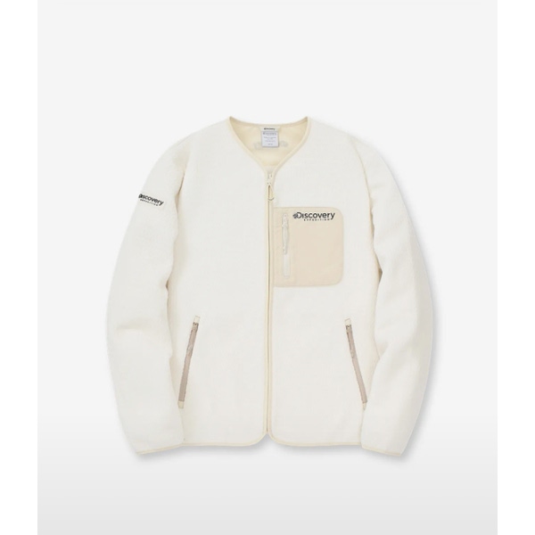 디스커버리익스페디션  자가드 플리스 자켓 DWSS32044-CRS