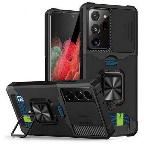 아미크  갤럭시S21 플러스 자석 링 캠쉬드 범퍼 카드케이스