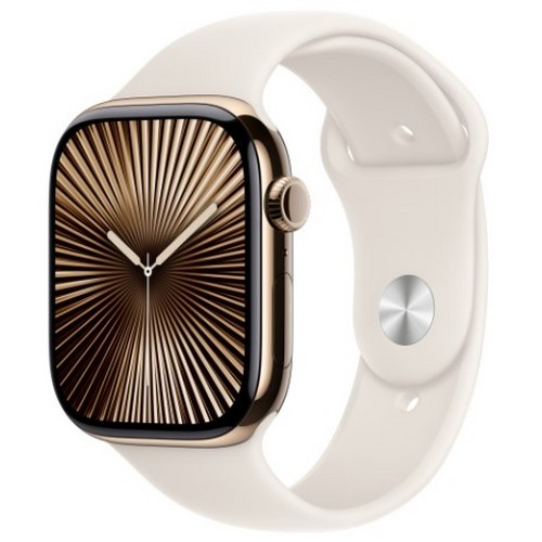 Apple  워치 시리즈10 46mm Cellular 골드 티타늄