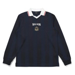 말본골프  말본 스트라이프 티셔츠 M4323PTL02NVY