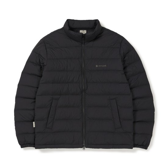 스노우피크  라이트 스탠드넥 경량 구스 다운 자켓 S24WMTDJ14BK