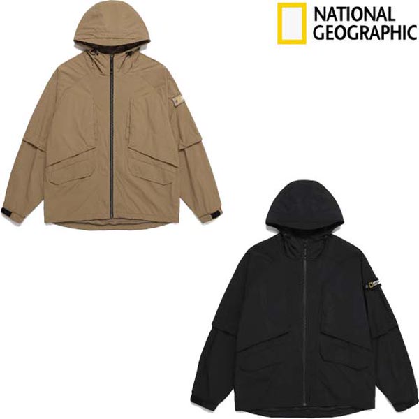 내셔널지오그래픽 NRN 유틸리티 후드 점퍼 N243MJP030