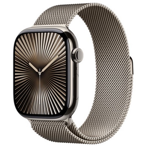 Apple  워치 시리즈10 46mm Cellular 내추럴 티타늄