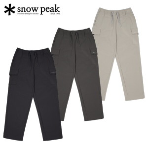스노우피크 라고 약기모 카고 스트레이트 팬츠 S24WUTPT36CC