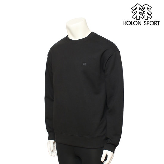 코오롱 코오롱스포츠 그래픽 맨투맨 TLTBA24431BLK