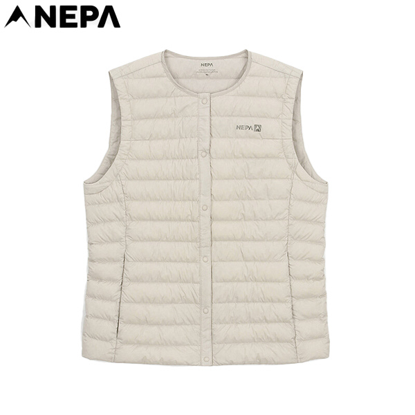 네파 레타 라운드 경량 구스다운 베스트 7K61302