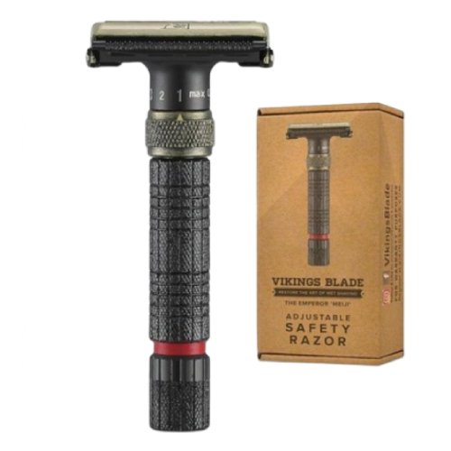 바이킹 블레이드 더블 엣지 조절식 메이지 안전 면도기