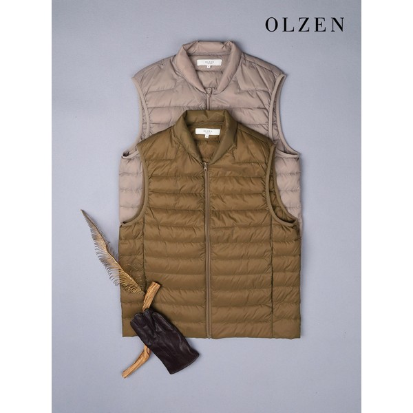 올젠 경량 심플 패딩 조끼_ZPC4VP1802