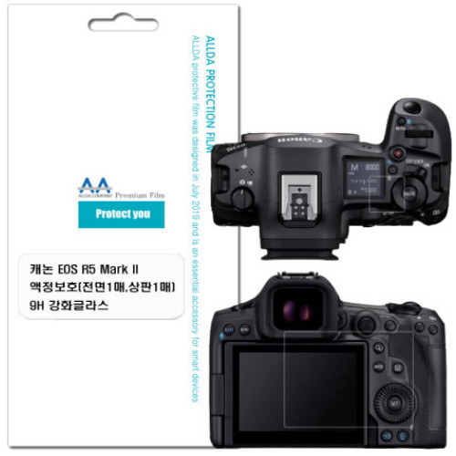 ALLDA  캐논 EOS R5 Mark II용 강화유리 액정보호필름