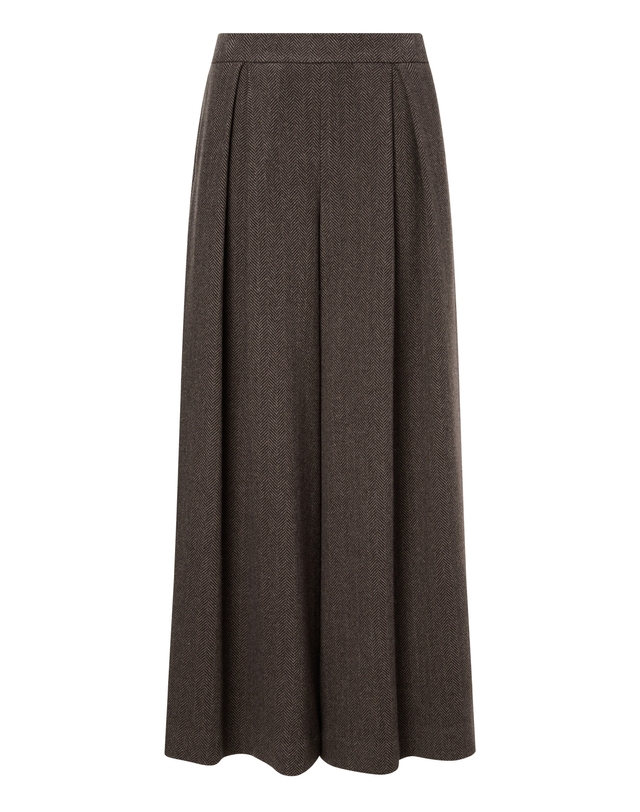 닥스레이디스 패턴 울혼방 밴딩팬츠 DLPA4D911W2