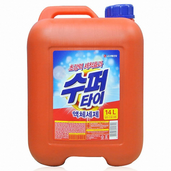 수퍼타이 액체세제 14L