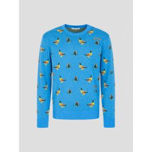 삼성물산 빈폴골프 Print Bakery 청둥오리 올오버 니트 풀오버 BJ4951B08P