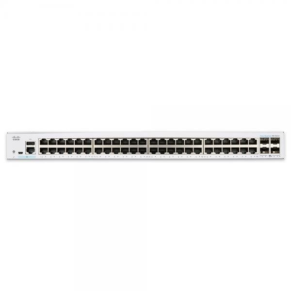 시스코  CBS350-48T-4X-EU 스위치허브