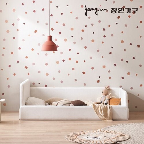 장인가구 하랑 패브릭 슬림헤드 데이베드 침대 SS