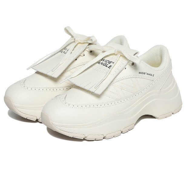 와이드앵글  스파이크리스 킬티 키높이 골프화 원더 WWU24F01W2