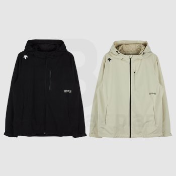 데상트 기모 안감 우븐 후드 자켓 SP323XJK82