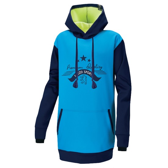 푸조  기모 톨 후드 티셔츠 FZ818-3 네온오렌지