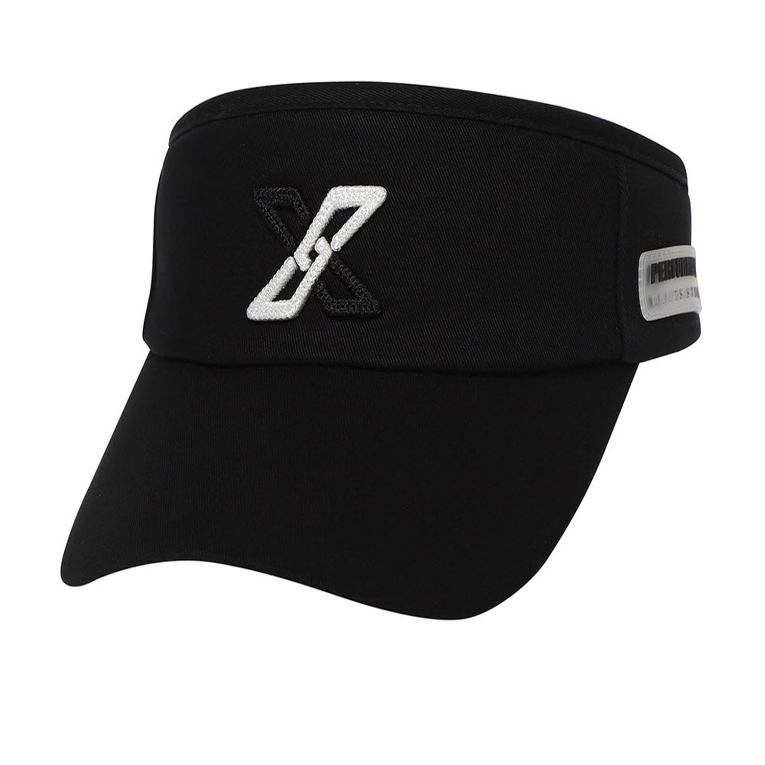 JDX골프 JDX X로고 기본 바이저 X1CPV5902BK