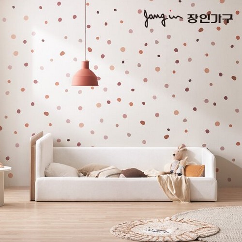 장인가구 하랑 패브릭 데이베드 LED침대 SS