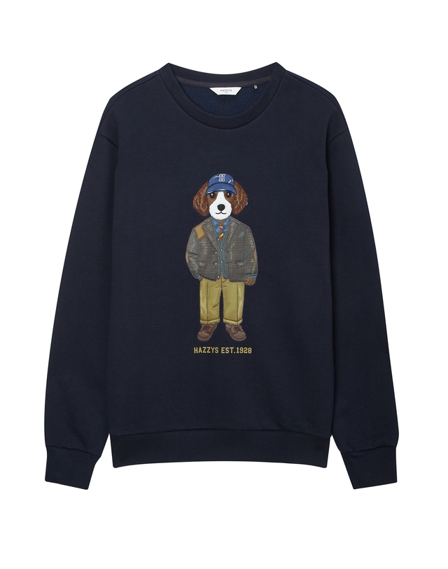 헤지스 클래식 해리 그래픽 맨투맨티셔츠 HZTS4D752N2