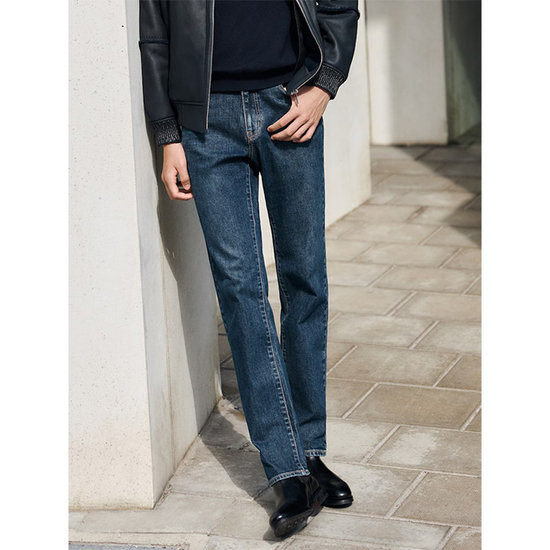 갤럭시라이프스타일 스트레치 기모 데님 GC4921M08R