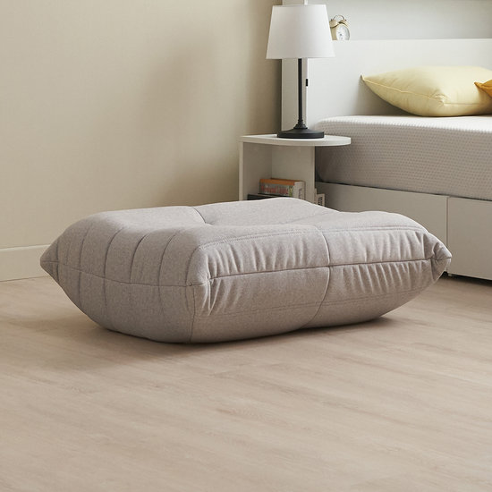 에보니아 빅터 릴렉스 주름 소파 스툴