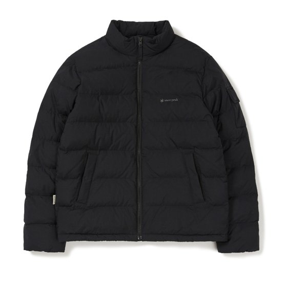 스노우피크  랜드에어 스탠드넥 경량 다운 자켓 S24WMLDJ40BK
