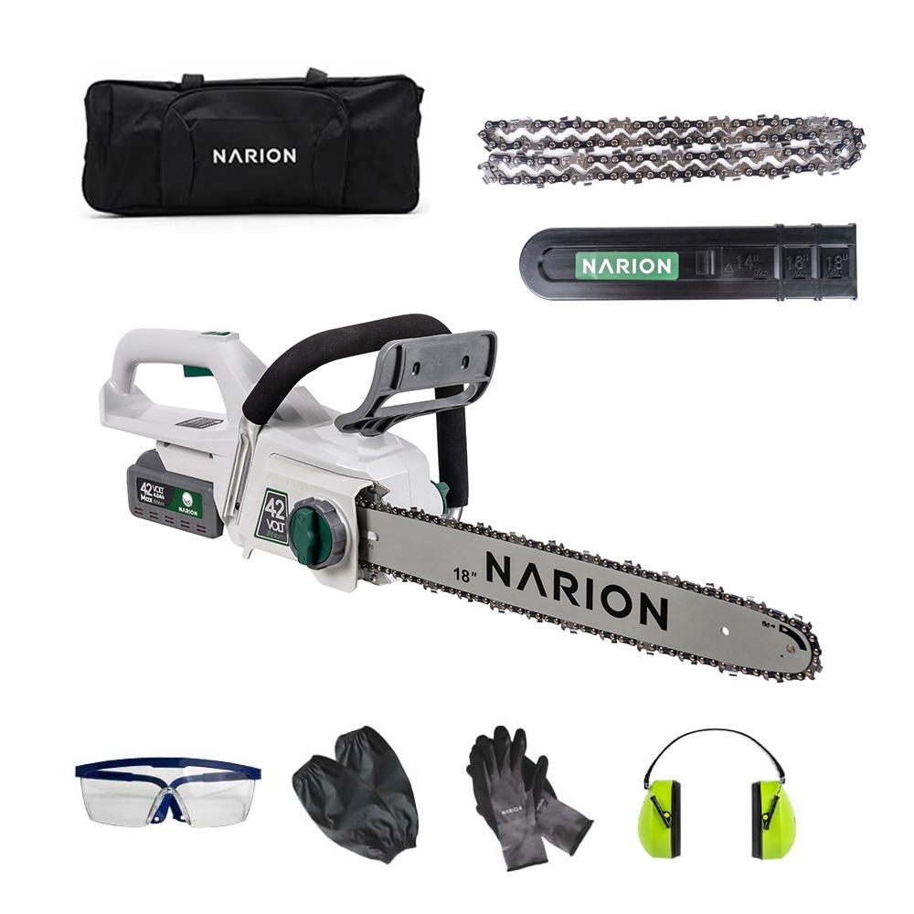 나리온 42V 16인치 충전 체인톱 FNJ160R