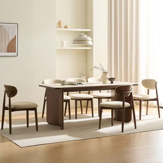 삼익가구 모이르 포세린 세라믹 원목 식탁 1800