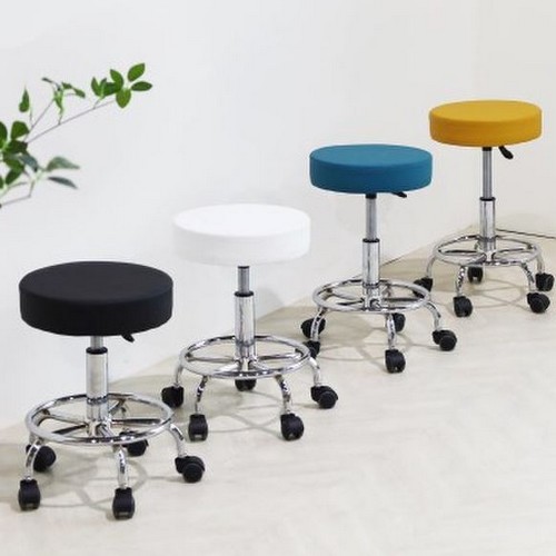 일루일루  스카 마롱 원형 회전 스툴의자