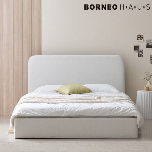 BIF보루네오 엘리브 유즈 패브릭 통깔판 침대 Q