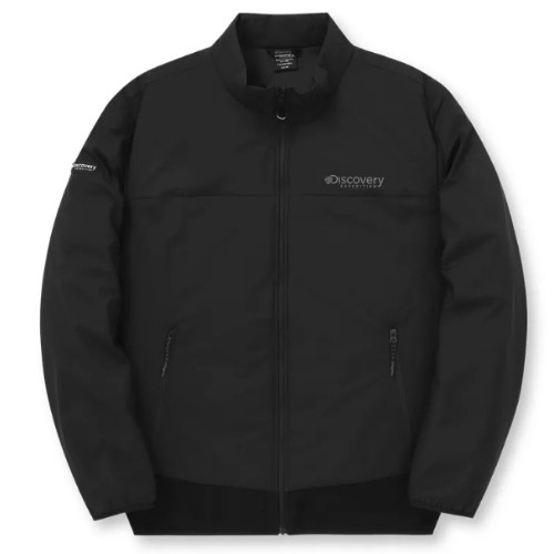디스커버리익스페디션 패딩 하이브리드 플리스 하이넥 자켓 DMSS77046-BKS