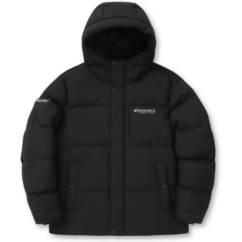 디스커버리익스페디션  레스터G RDS 구스다운 숏패딩 DMDJ61046-BKS