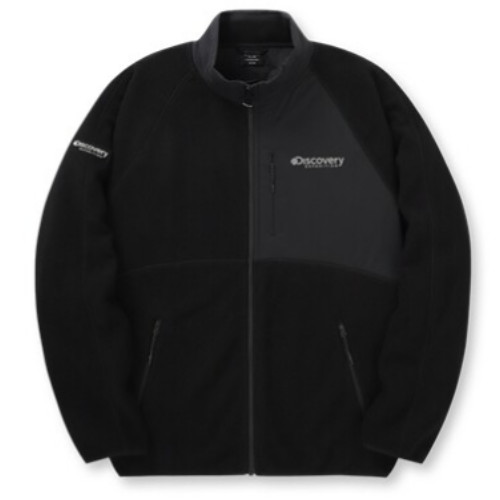 디스커버리익스페디션 우븐 하이브리드 플리스 자켓 DWSS34044-BKS
