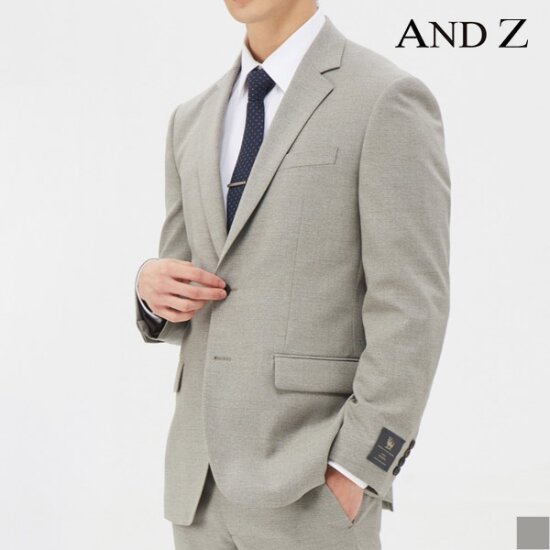 ANDZ 트윌 조직 투톤 정장자켓_BZA3SB1103