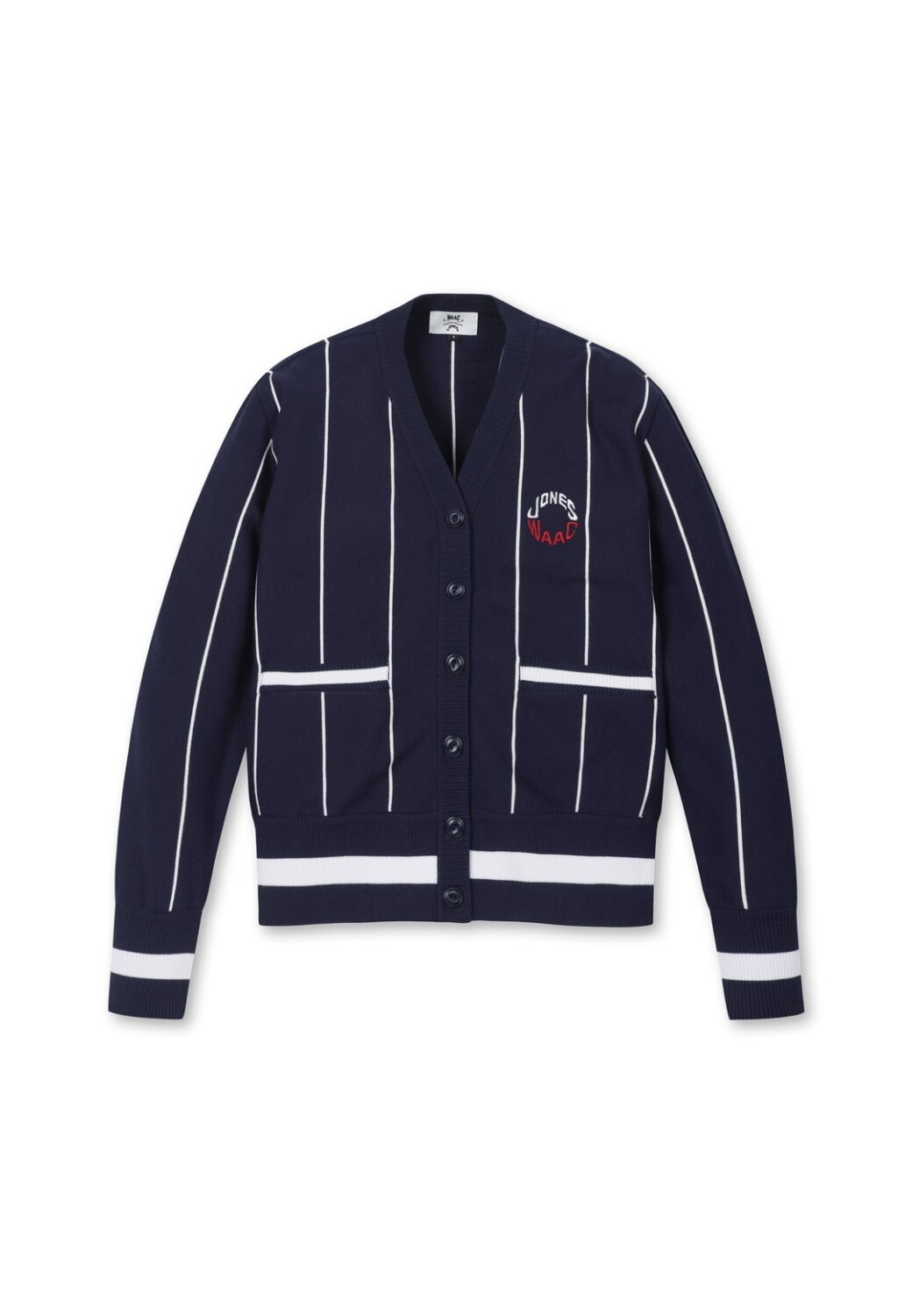 WAAC X JONES Pin stripe Cardigan WWWAA24670NYX