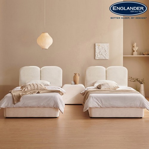 잉글랜더 스테이 조야원단 트윈 침대 SS+SS+협탁